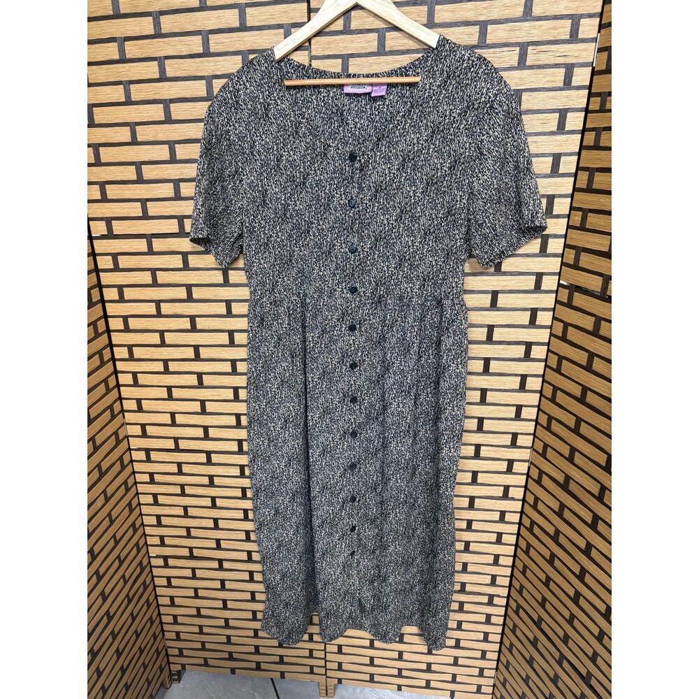 Premier International Short sleeve Midi Dress Size 1X